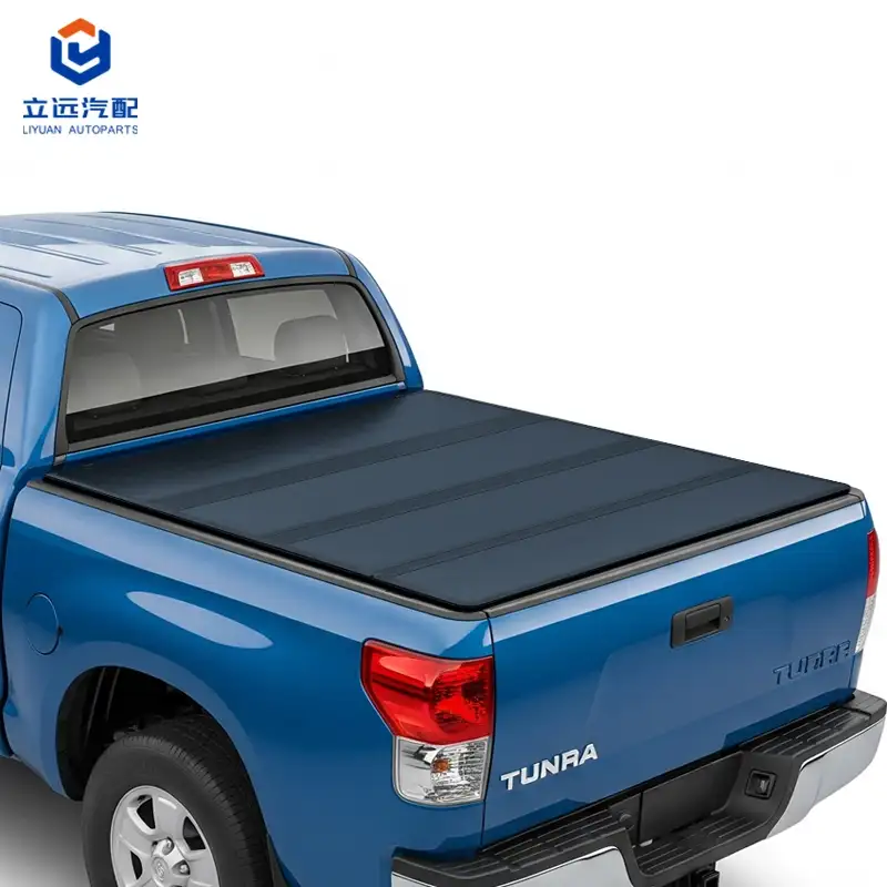 LIYUAN 트럭 침대 플립 커버, 2024년 Toyota Tacoma 소유자로부터 높은 평가를 받음